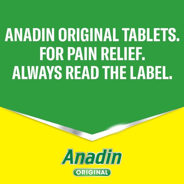 Anadin Original Aspirin Pain Relief Headache Caplets 16 per pack - McGrocer