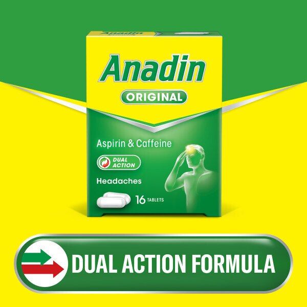 Anadin Original Pain Relief 16 Tablets - McGrocer