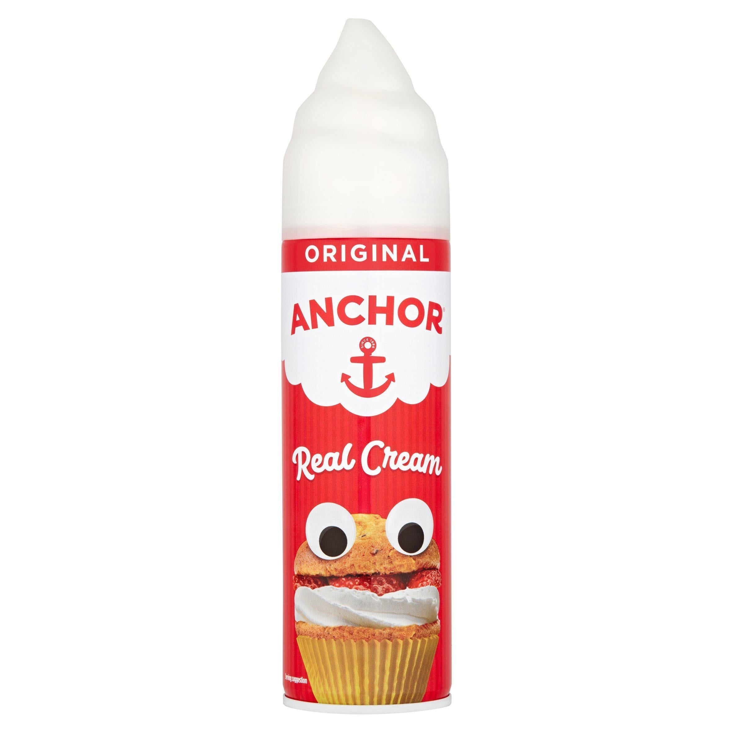 Anchor Original Real Cream Spray 250g - McGrocer