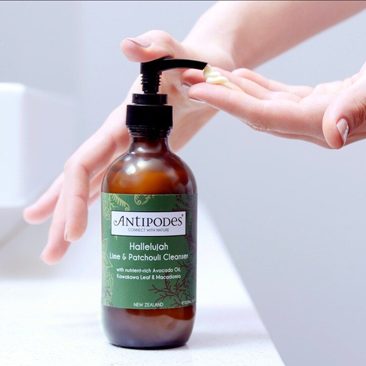 Antipodes Hallelujah Lime & Patchouli Cleanser 200ml - McGrocer