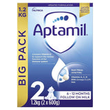 Aptamil 2 Follow On Milk 6-12 Months 2 x 600g - McGrocer