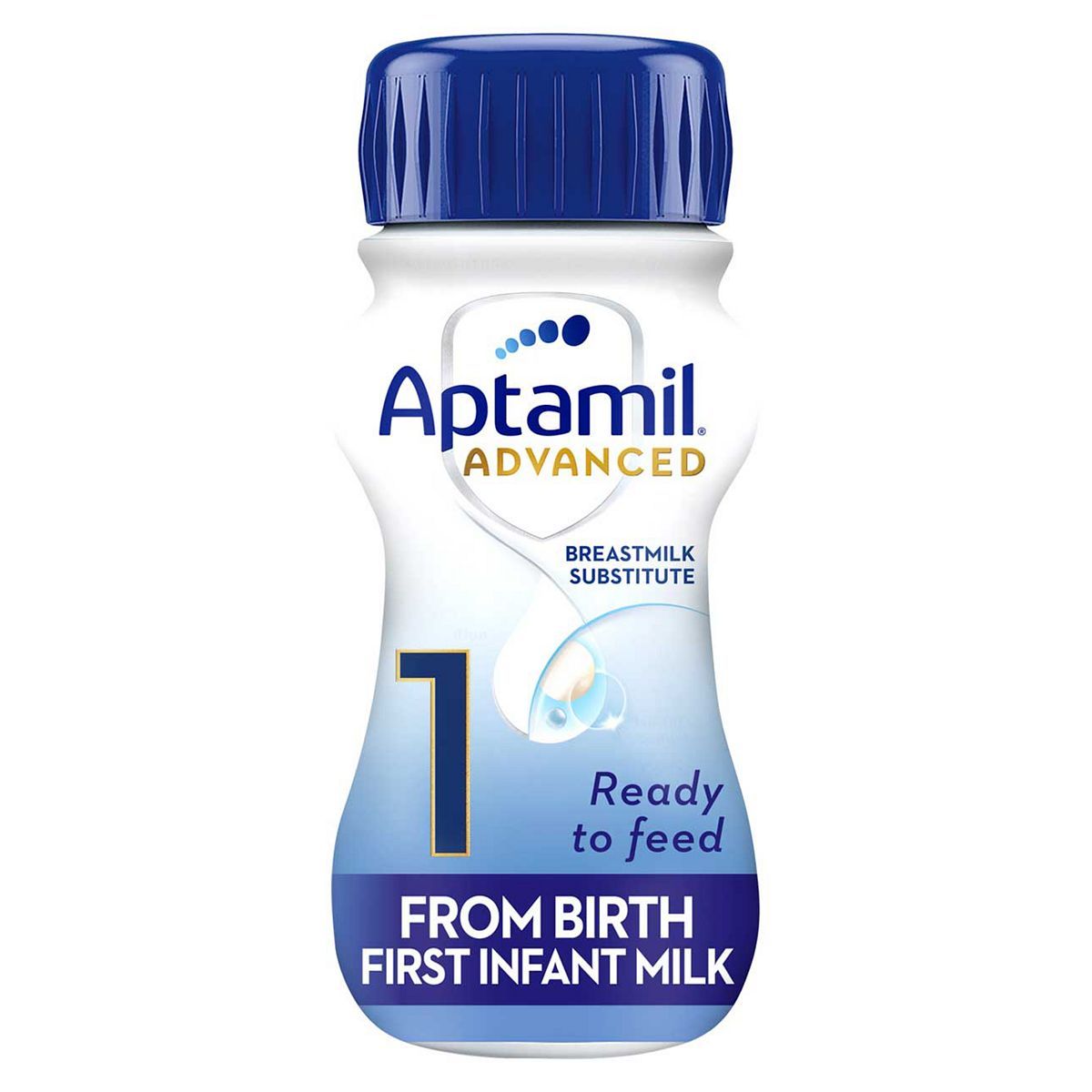 Aptamil Advanced 1 First Baby Milk Formula Liquid from Birth 200ml - McGrocer