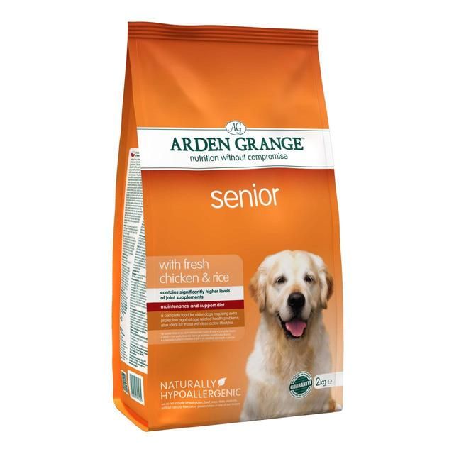 Arden Grange Senior Chicken & Rice Dry Dog Food 2kg - McGrocer