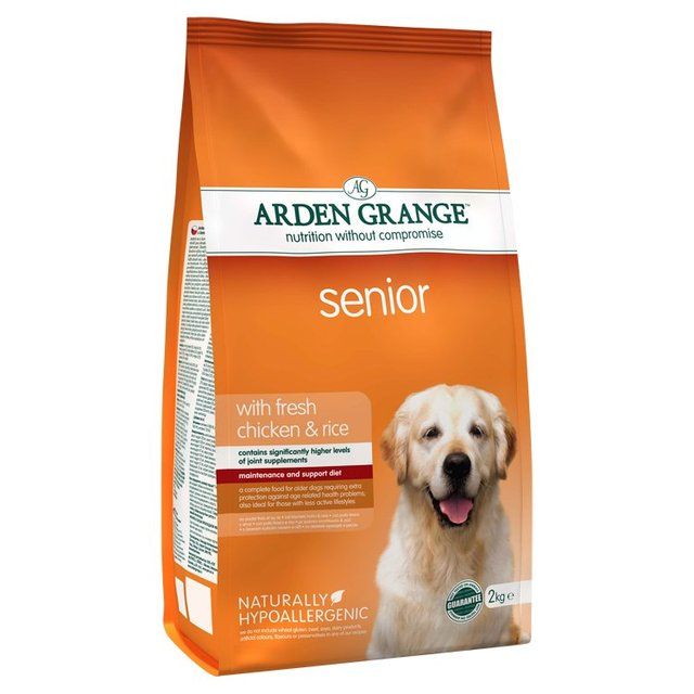 Arden Grange Senior Chicken & Rice Dry Dog Food 2kg - McGrocer