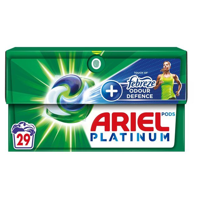 Ariel with Febreze Pods Washing Capsules 29 Washes 29 per pack - McGrocer