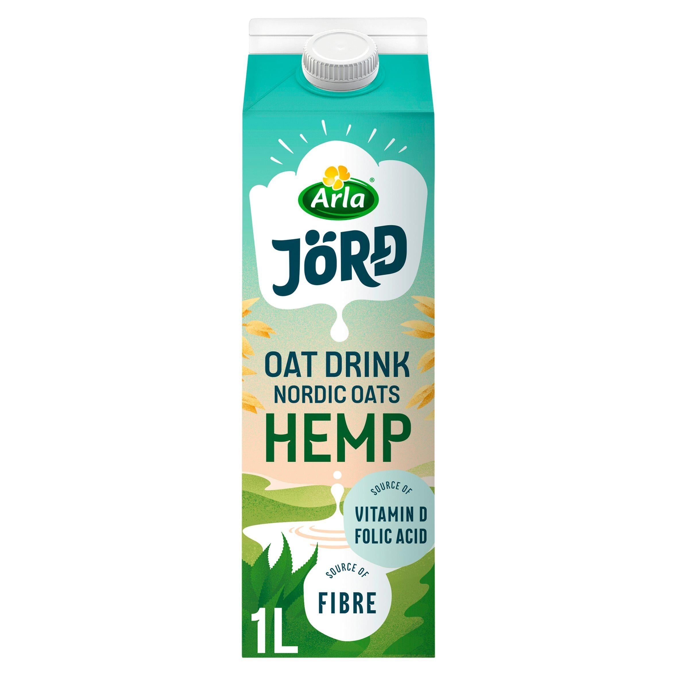Arla Jord Chilled Hemp & Oat Drink 1L - McGrocer