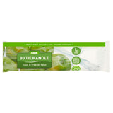 ASDA 30 Tie Handle Food & Freezer Bags Large - McGrocer