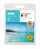 ASDA 62 Black & Colour Ink Cartridge - McGrocer