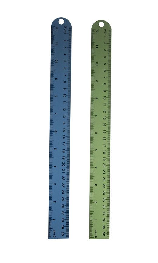 ASDA Aluminum Ruler - 30 cm - McGrocer