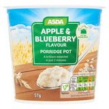ASDA Apple & Blueberry Porridge Pot - McGrocer