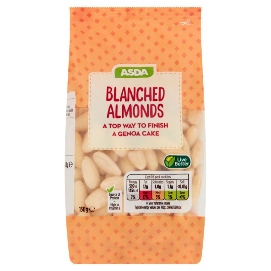 ASDA Blanched Almonds - McGrocer