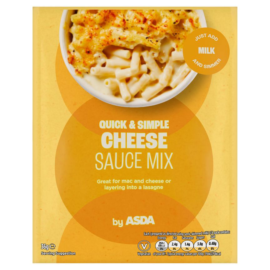 ASDA Cheese Sauce Mix 36g - McGrocer