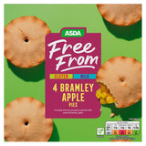 ASDA Free From 4 Bramley Apple Pies - McGrocer