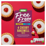 ASDA Free From 4 Cherry Bakewells Cakes - McGrocer