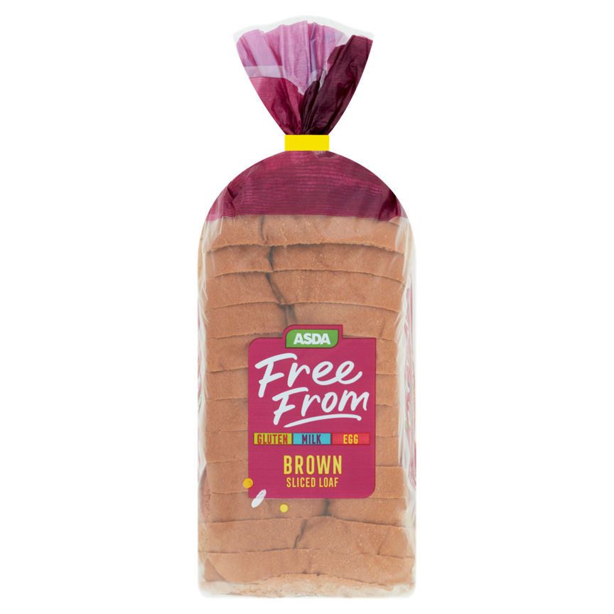 ASDA Free From Brown Sliced Loaf - McGrocer