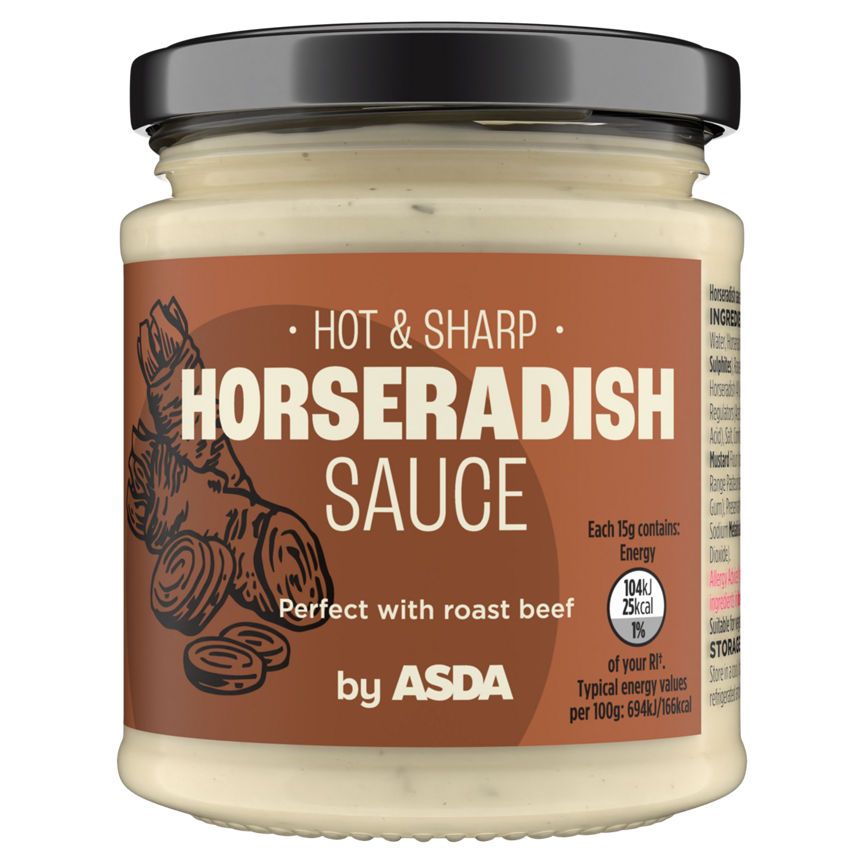 ASDA Horseradish Sauce 180g - McGrocer