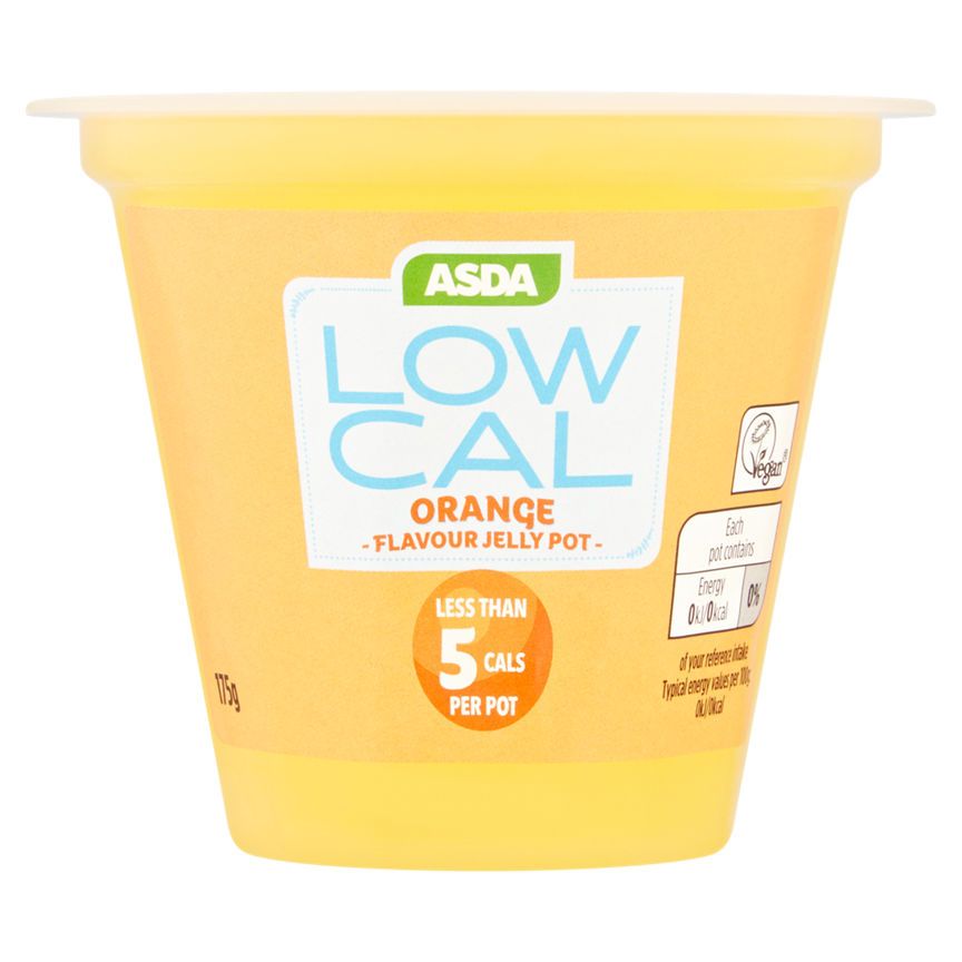 ASDA Low Cal Orange Flavour Jelly Pot - McGrocer