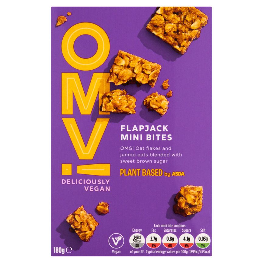 ASDA OMV! Flapjack Mini Bites 180g - McGrocer