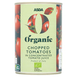 ASDA Organic Chopped Tomatoes in Concentrated Tomato Juice - McGrocer