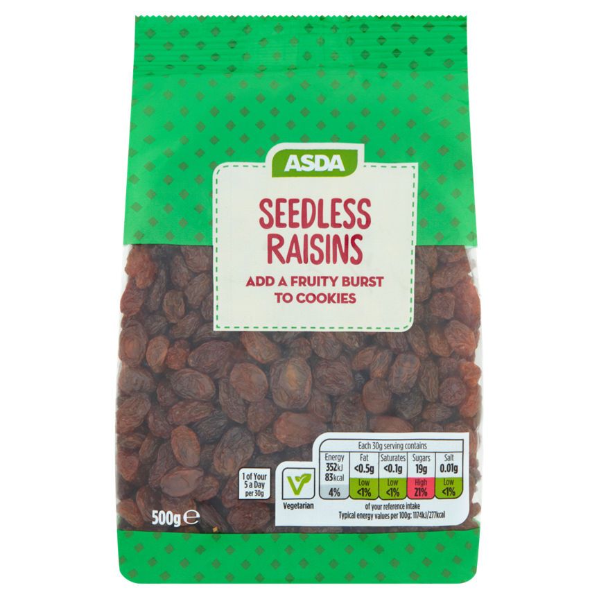 ASDA Seedless Raisins - McGrocer