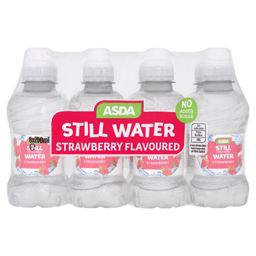 ASDA Strawberry Flavoured Kids Still Water Bottles - McGrocer