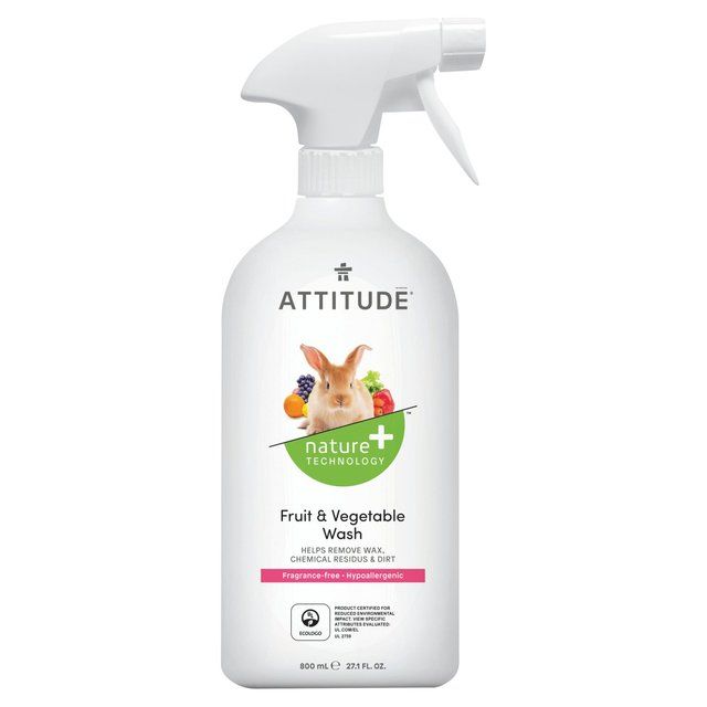 Attitude Fruit & Vegetable Wash 800ml - McGrocer