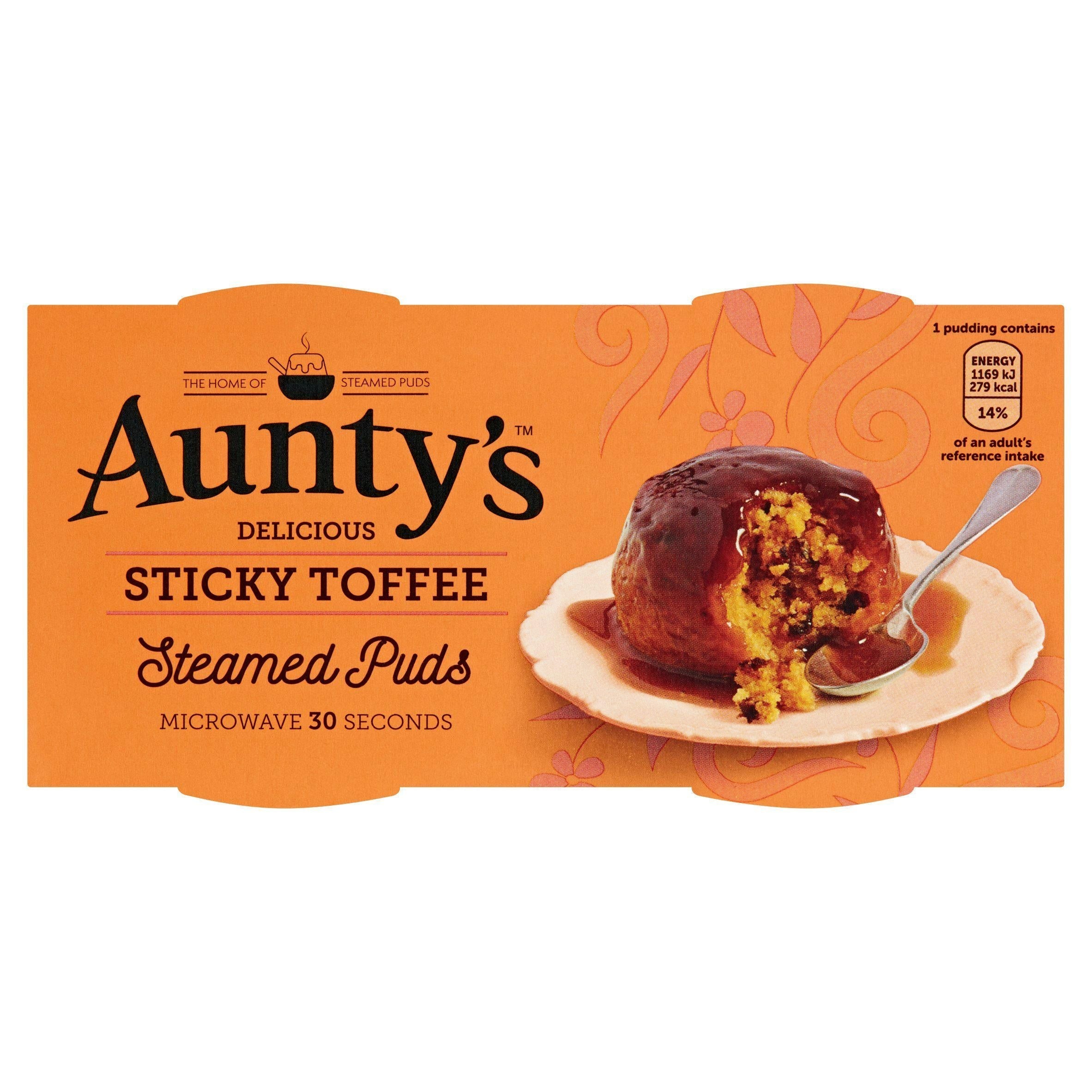 Aunty's Sticky Toffee Puddings 200g - McGrocer