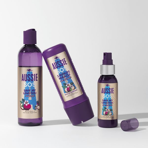 Aussie SOS Save My Lengths 3 In 1 Hair Oil, 100ml - McGrocer