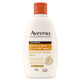 Aveeno Haircare Clarify and Shine+ Apple Cider Vinegar Shampoo 300ml - McGrocer