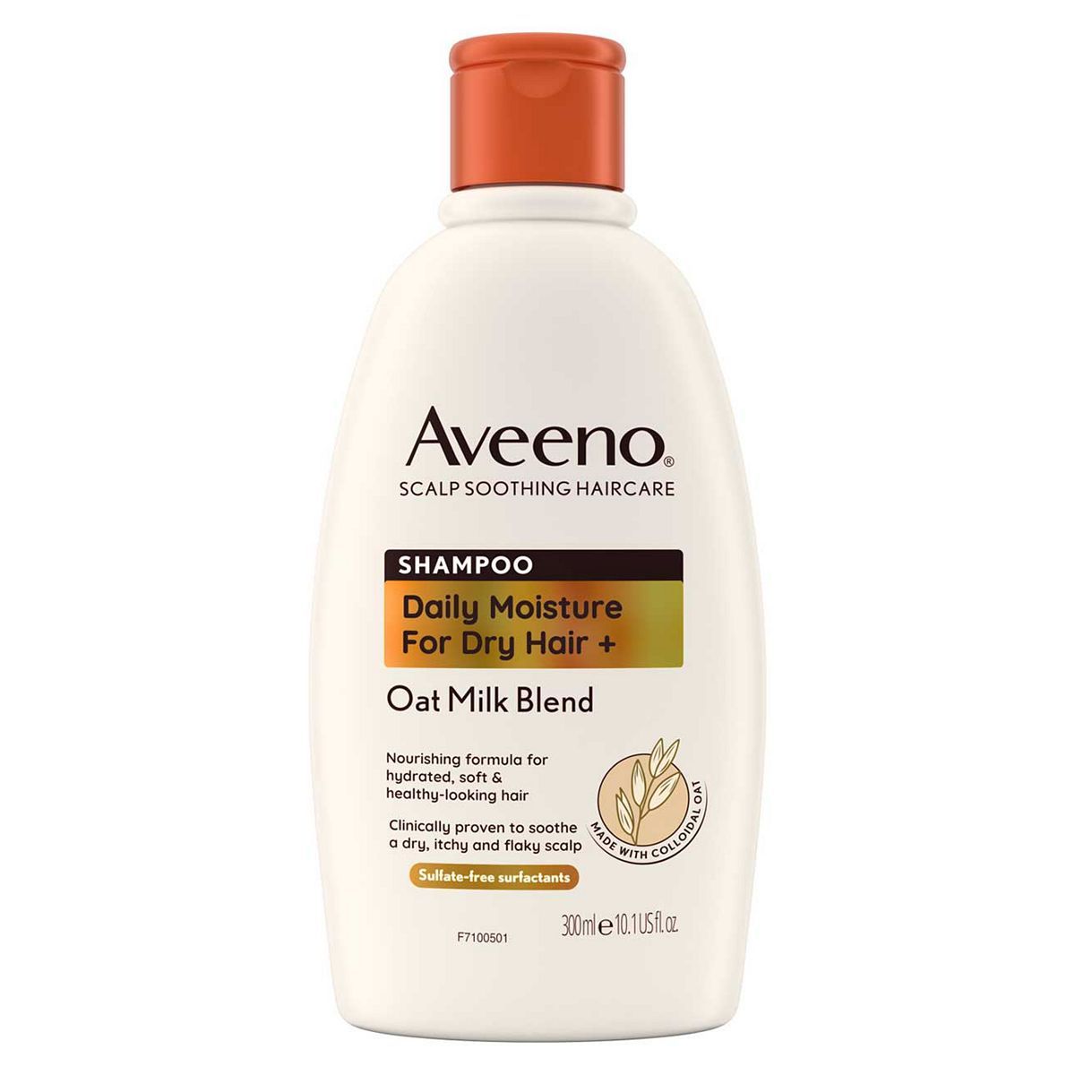 Aveeno Haircare Daily Moisture+ Oat Milk Blend Shampoo 300ml - McGrocer