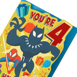 Avengers 4th Birthday Card - McGrocer