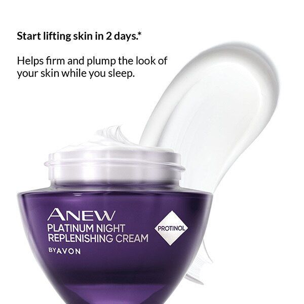 Avon Anew Platinum Night Replenishing Cream - McGrocer