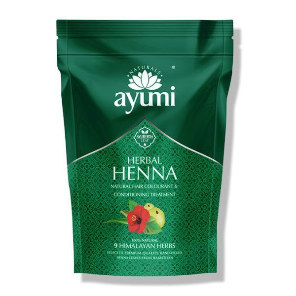 Ayumi Naturals Herbal Henna + 9 Himalayan Herbs 150g - McGrocer