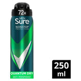 Sure Men Quantum Dry Nonstop Protection Anti-perspirant Deodorant Aerosol 250ml GOODS Boots
