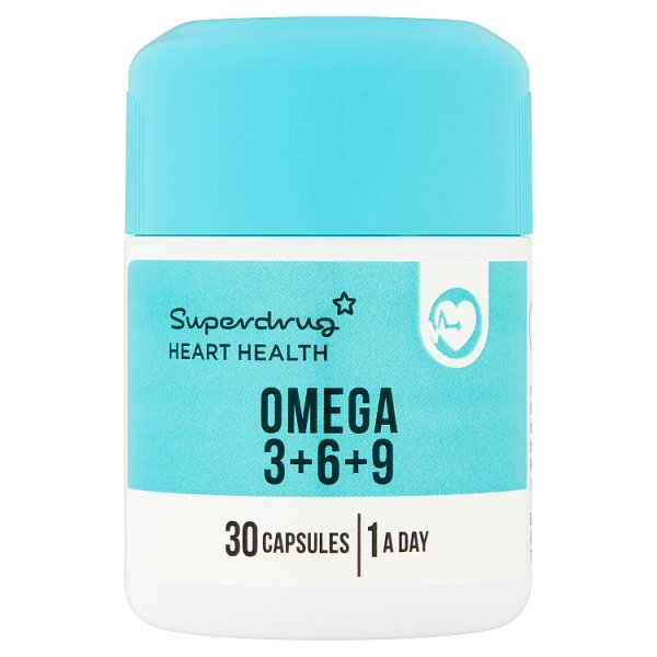 Superdrug Omega 3+6+9 30 Capsules GOODS Superdrug