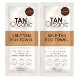 Tanorganic Self Tan Eco Towels 10ML 2pk GOODS Boots