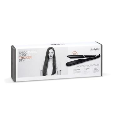BaByliss Super Smooth Wide Straightener - McGrocer