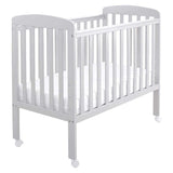 Babymore Space Saver Cot with Wheels - Grey - McGrocer