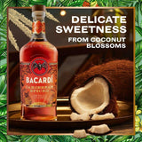 Bacardi Caribbean Spiced Premium Rum 70cl - McGrocer