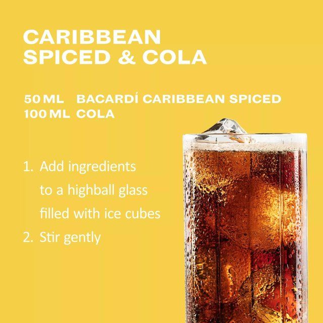 Bacardi Caribbean Spiced Premium Rum 70cl - McGrocer