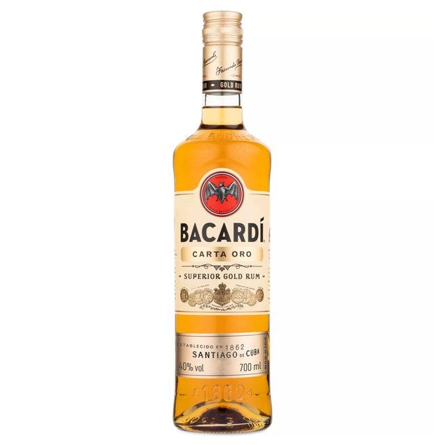 Bacardi Carta Oro Superior Gold Rum 70cl - McGrocer