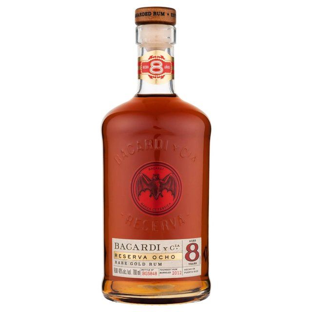 Bacardi Reserva 8 Year Old Premium Aged Rum 70cl - McGrocer