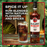 Bacardi Spiced Premium Rum Spirit Drink 1L - McGrocer