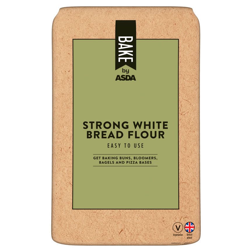 BAKE by ASDA Strong White Bread Flour 1.5kg - McGrocer