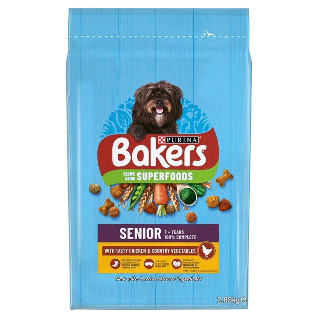 Bakers Senior Chicken with Vegetables Dry Dog Food 2.85kg - McGrocer
