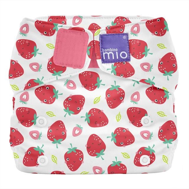 Bambino Mio All In One Reusable Nappy Strawb Cream 2-3 Y - McGrocer