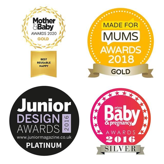 Bambino Mio Dalmation Dots Reusable Nappy All in One - McGrocer