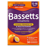 Bassetts Multivitamins Orange & Passionfruit Flavour Soft & Chewies 12-18 Years - 30 - McGrocer