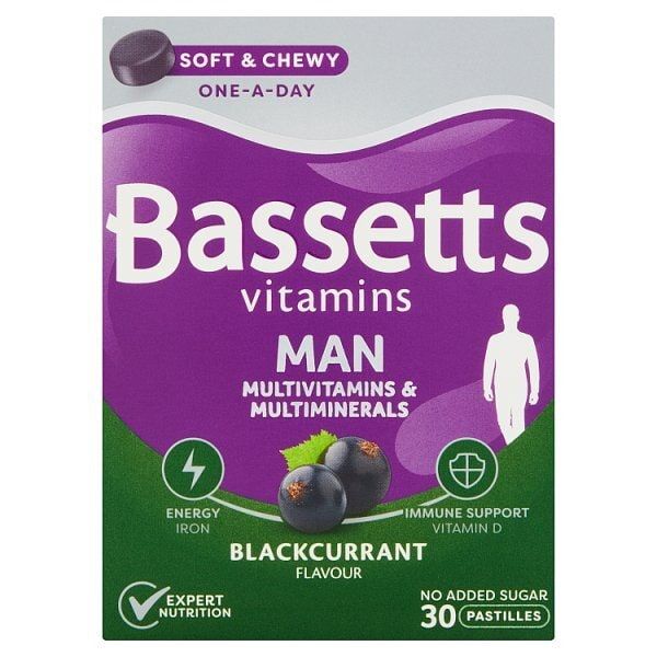 Bassetts Vitamins for Men 30 1 A Day - McGrocer