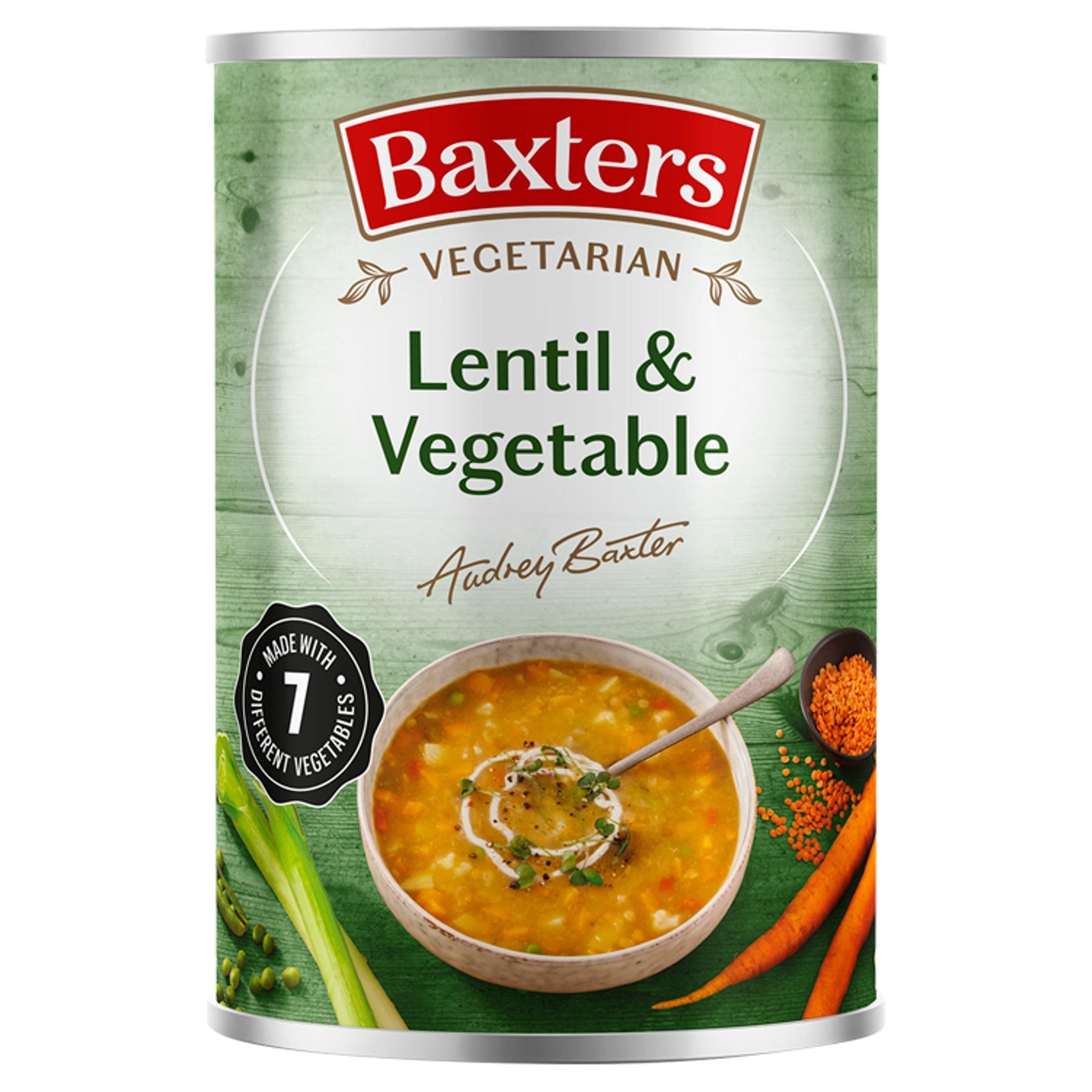 Baxters Healthy, Lentil & Vegetable Soup 400g - McGrocer